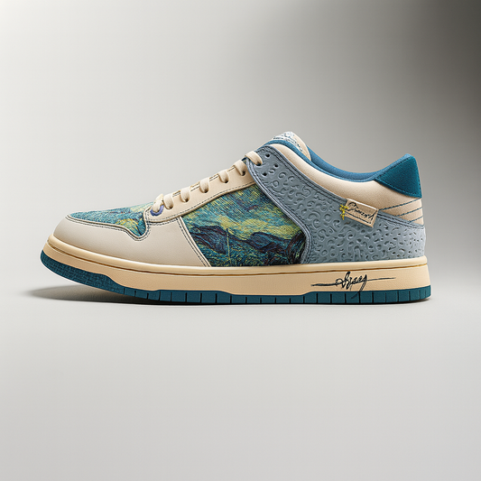 Van Gogh “Starry Night” Inspired Trainers